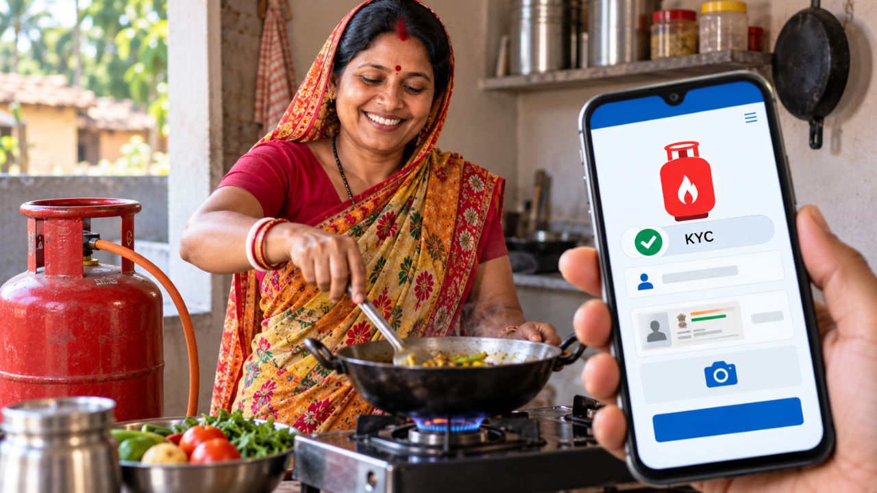 LPG GAS KYC Online 2026