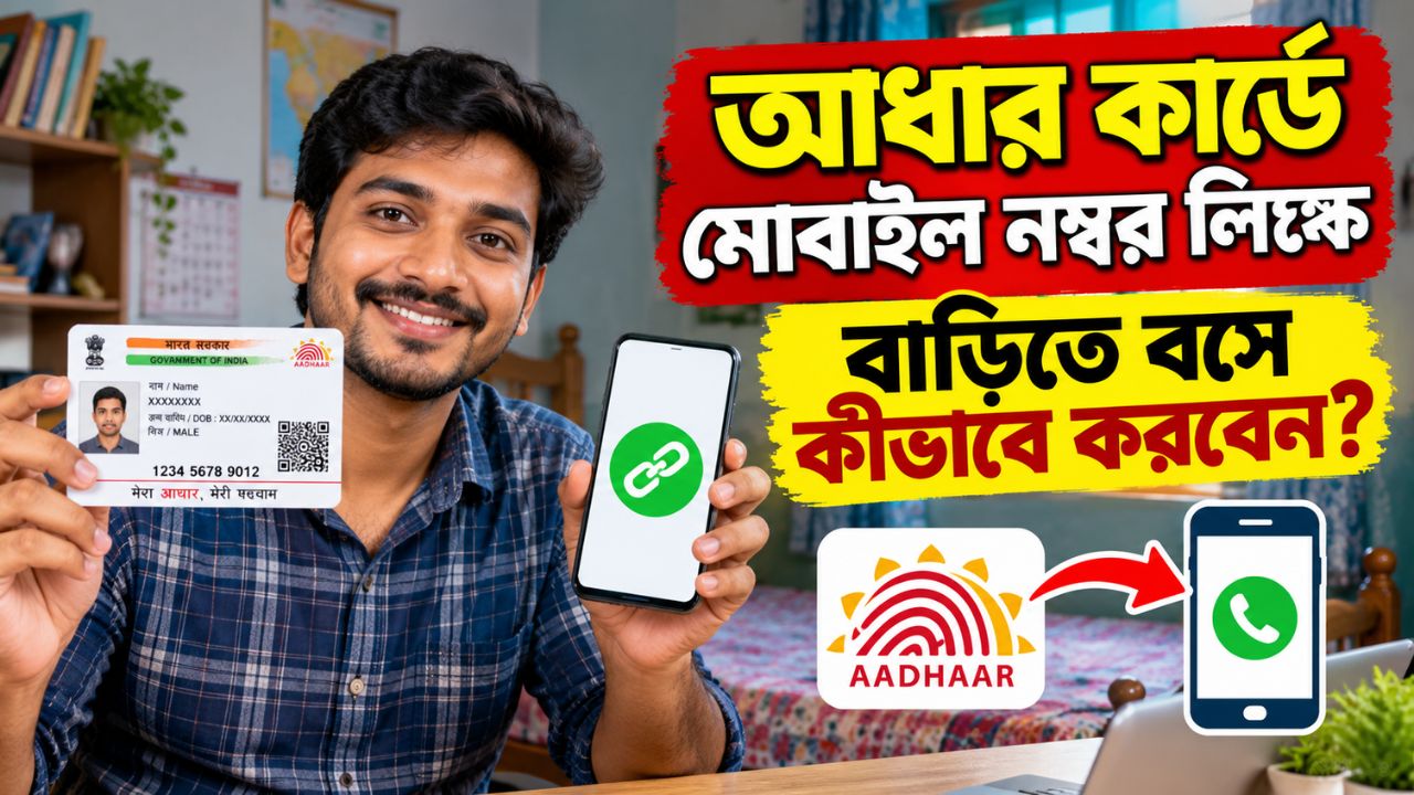 Aadhaar Card Mobile Number Link