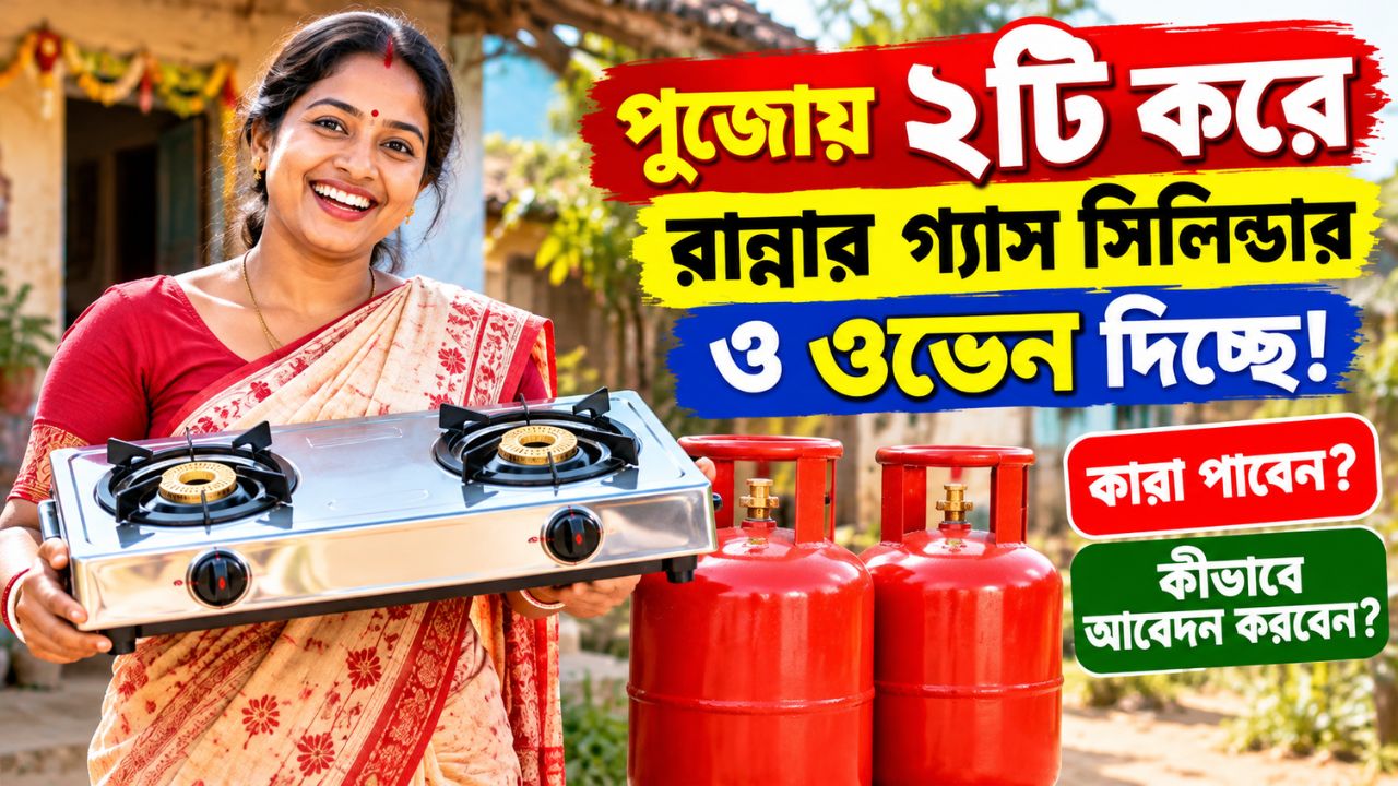 Free LPG Gas Cylinder